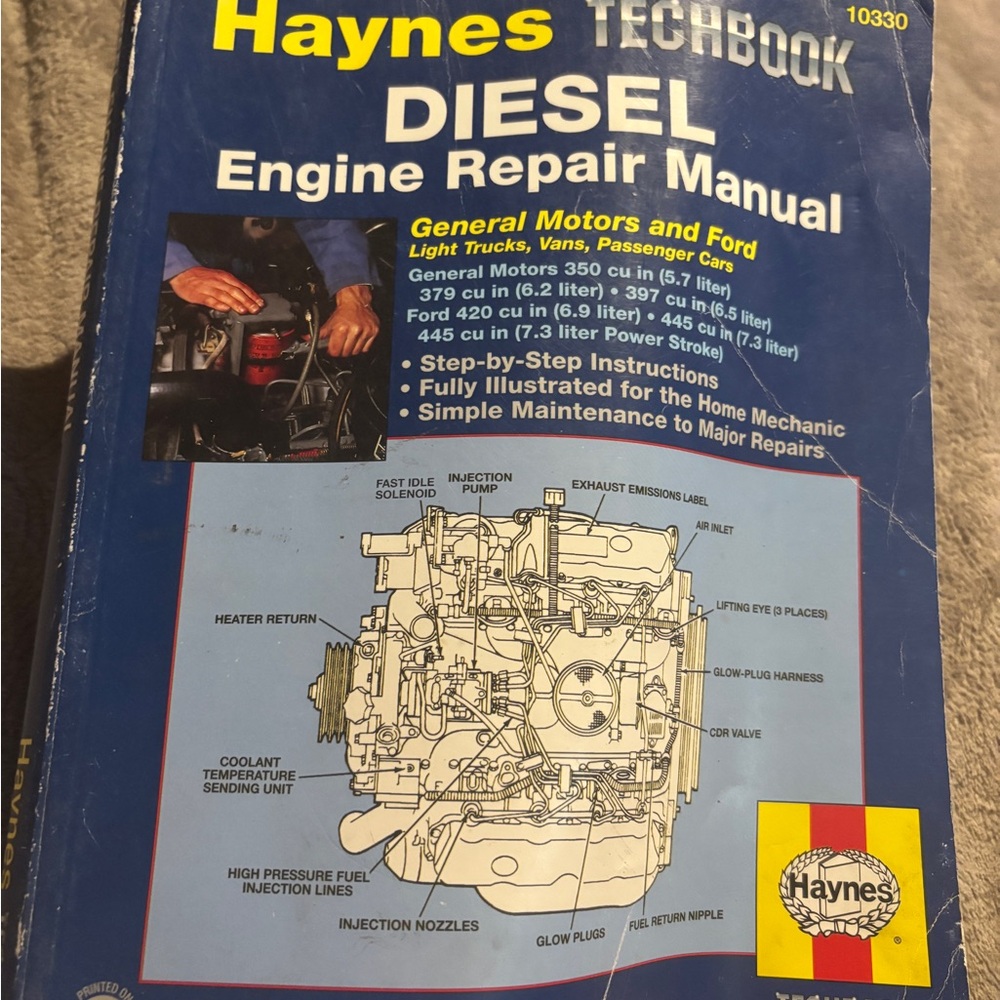 Haynes Diesel Engine Repair Manual General Motors & Ford